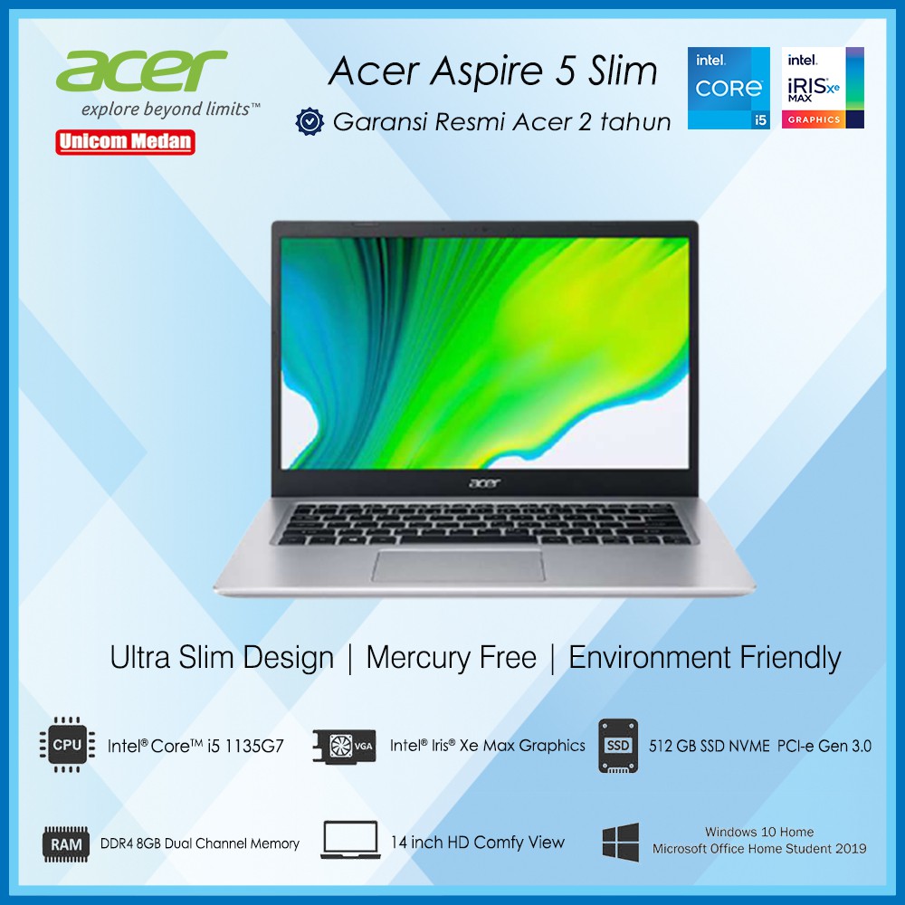 Acer Aspire 5 A514 54 Core i5-1135G7/8GB/512GB SSD/Win 10