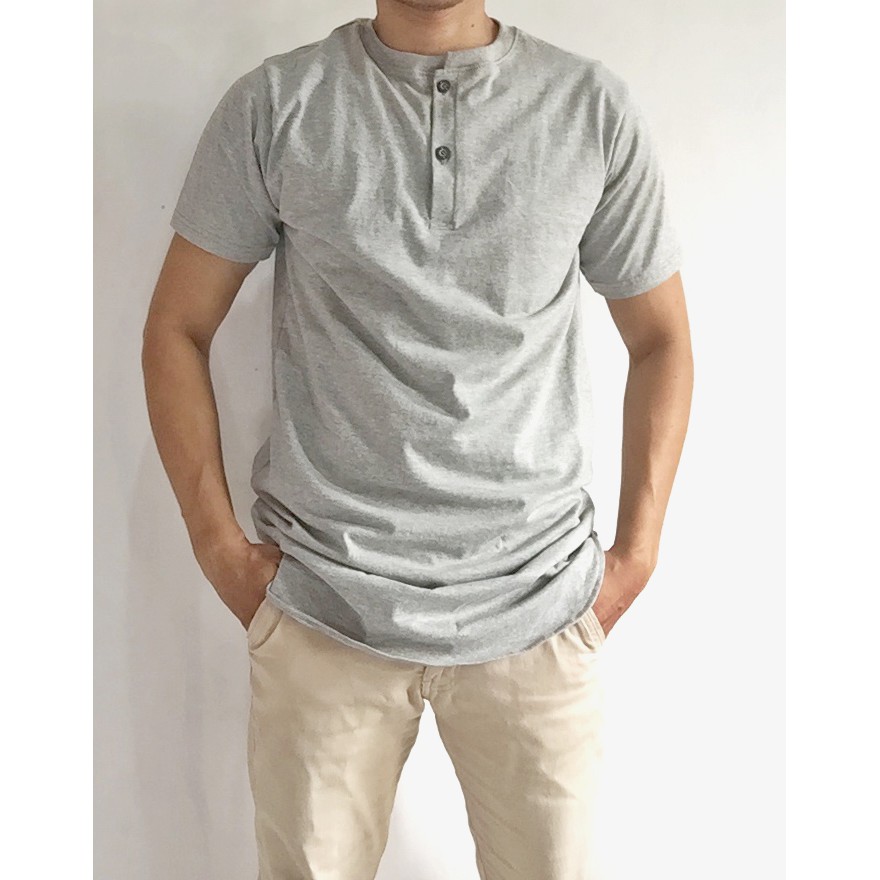 AGMAN Baju Koko Kurta Kaos Pakistan Lengan Pendek Slimfit