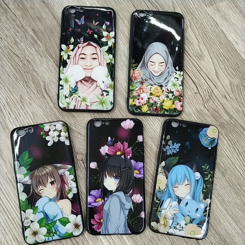 Soft Case / Casing / Silikon Oppo A39/A57/ OPPO A59 / OPPO F1S/ OPPO F9 Case Motif
