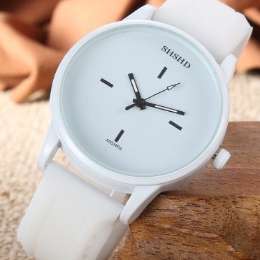 ✅Grosir Jam Senen -  Jam Tangan Unisex Kulit Strap Terbaru 4 Titik Korea