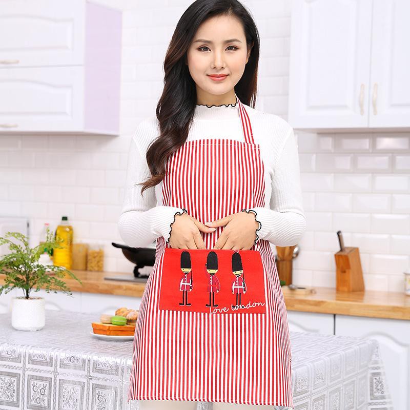 Apron Stripe Celemek Masak Kualitas Bagus Premium Quality