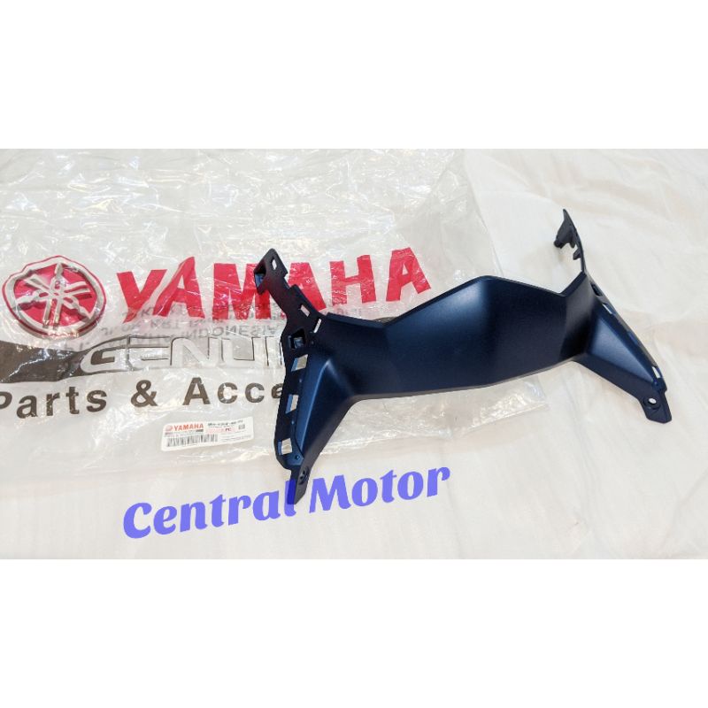 Cover Front / Cover Dagu Lampu Depan Nmax New 155 2020 2021 hitam putih biru doff silver merah metal