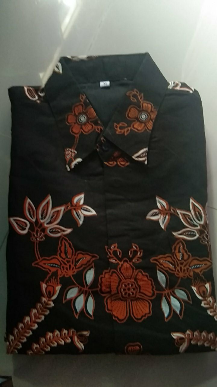 Manuk Irengan Sogan  Kemeja Batik Pria Atasan Batik Baju Batik Pria Lengan Panjang Batik By Florist