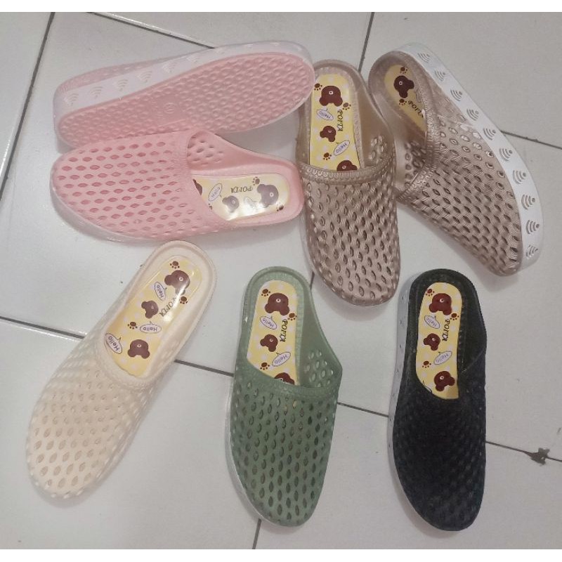 Sandal Selop Wanita/Sandal Karet Bakpao