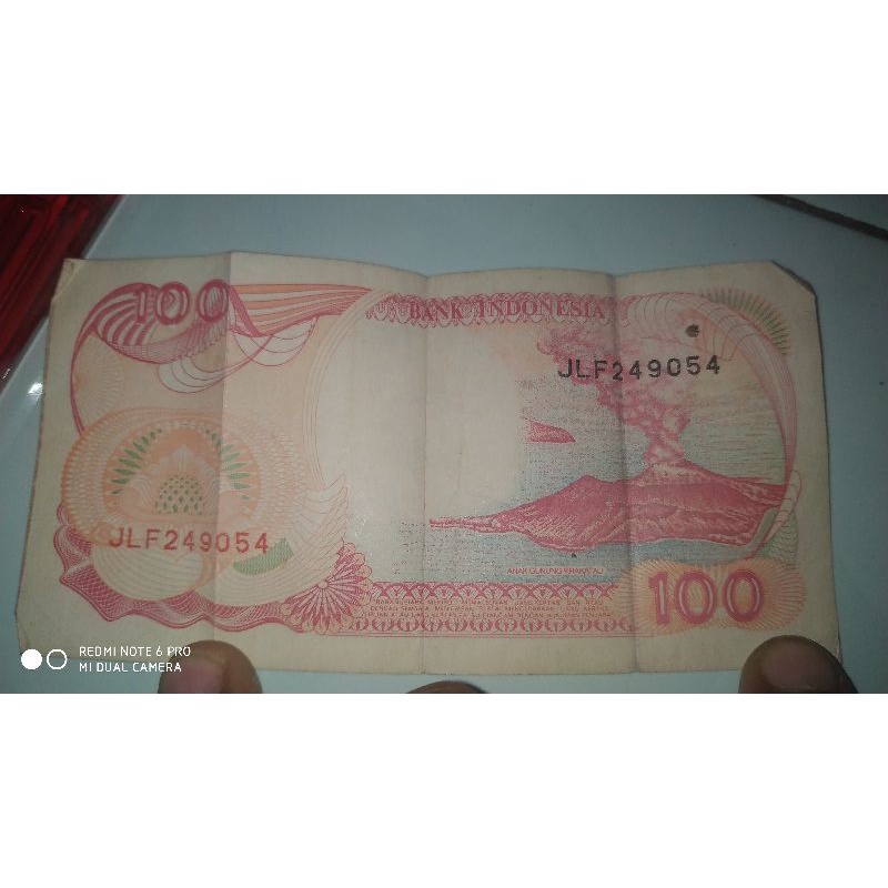 uang kuno 100 rupiah 1992 kapal pinisi