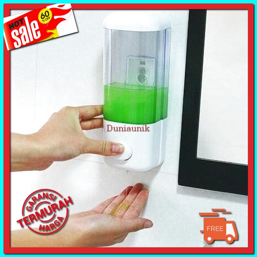 Dispenser Sabun 2 Tabung Manual Hand Wash Soap Di Lapak