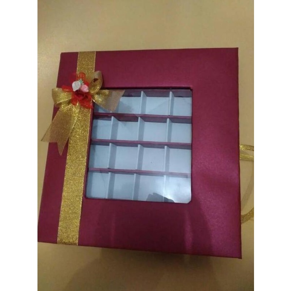 

[COD] box cokelat/kotak sekat [COD]