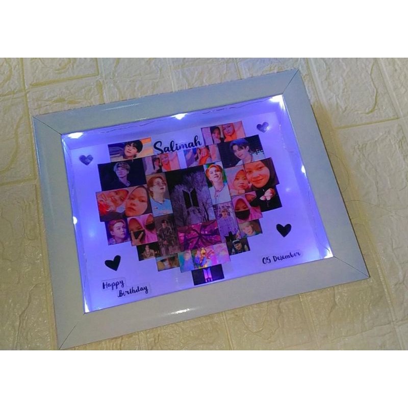 Pigura 3D | pigura3D 5R | pigura foto | kado anniversary birthday wedding dll | giftbox