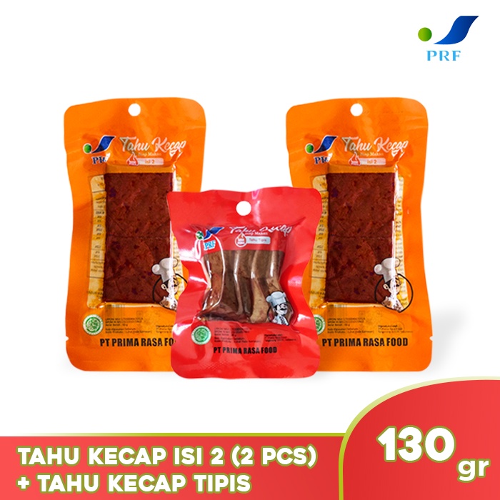 

2 pcs Tahu Kecap Isi 2 + Tahu Kecap Tipis Siap Makan - Makanan Siap Saji - Makanan Instan - PRF