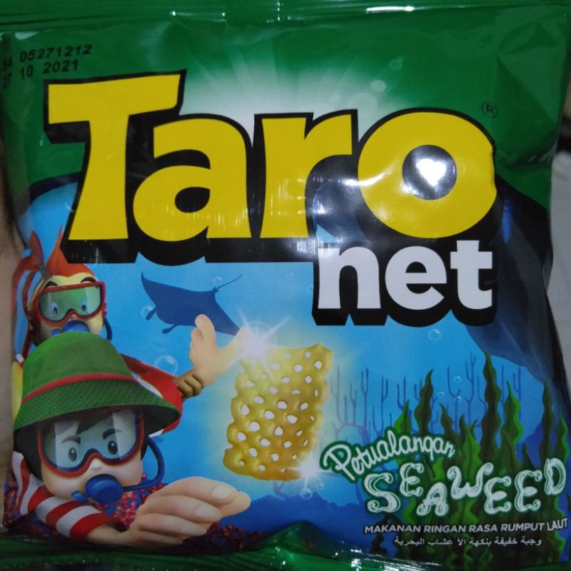 

Taro Snack Seaweed (Rumput Laut) 1 Renceng/ Taro Rumput Laut Snack Cemilan 1 Renceng