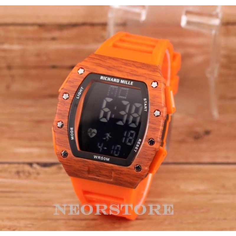 Jam Tangan Sporty Digital Terlaris Jam Tangan Pria Tahan Air