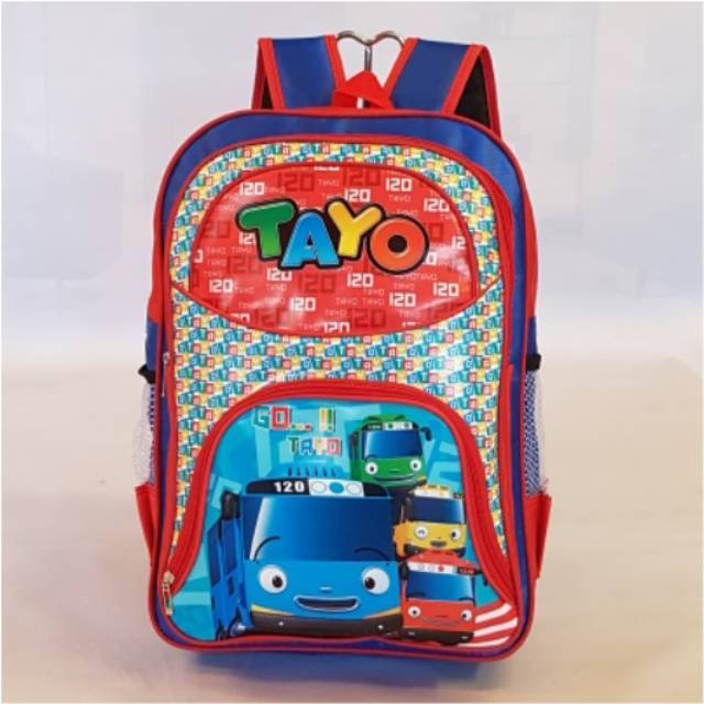 Tas ransel karakter/tas anak sekolah/Tas Anak Sekolah Baru - NEW Ransel SD Timbul 3 Kantung