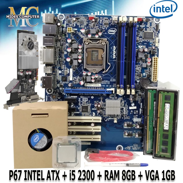 Motherboard Intel 1155 P67 ATX BIOSTAR