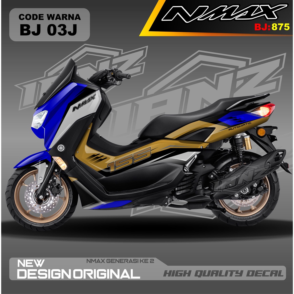 STIKER DECAL ALL NEW NMAX / DECAL FULL BODY NMAX / sticker nmax / decal nmax / stiker motor nmax / decal new nmax