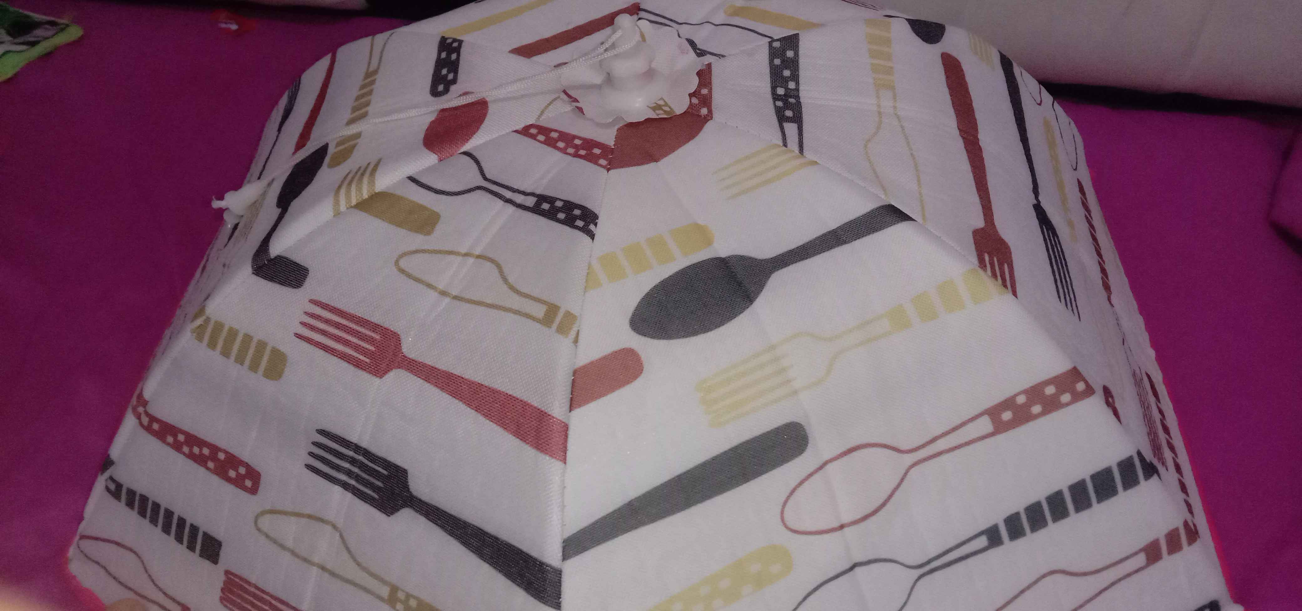 Tudung Saji Penahan Panas Ada Rangka/tulang Extra Large