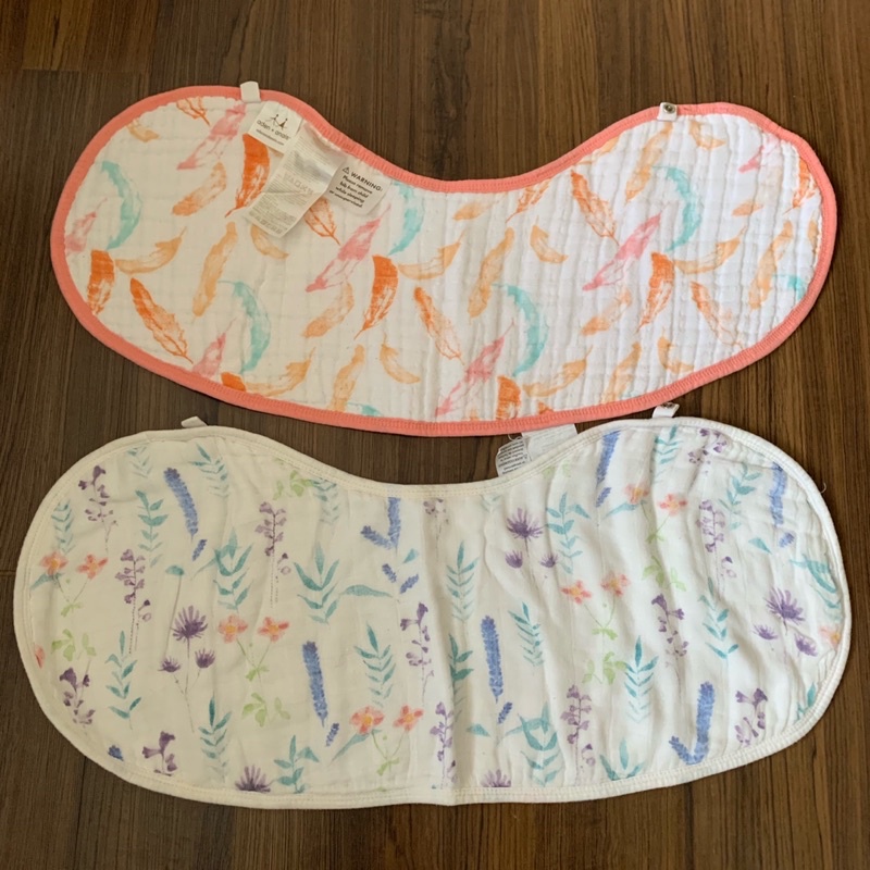 (Preloved) Aden Anais Muslin Bib / celemek bayi