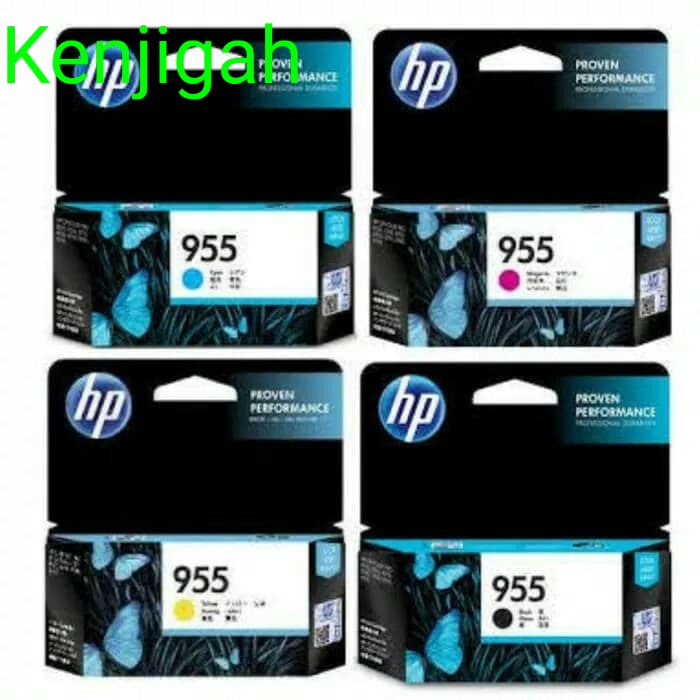 TINTA PAKETAN HP 955 BLACK + 955 COLOR ORIGINAL