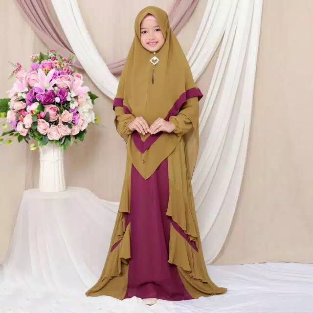 Gamis syari anak original by house of kanio
