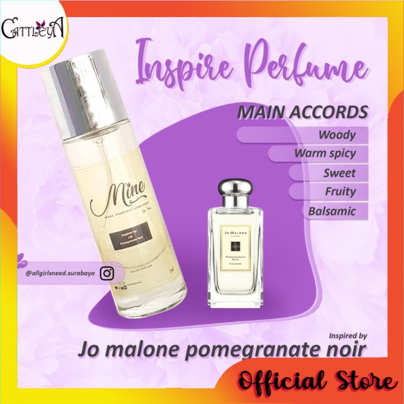 Parfum Mine Inspire Jo Malone Parfum Bibit Aroma Inspire Jo Malone Tahan Lama Murah