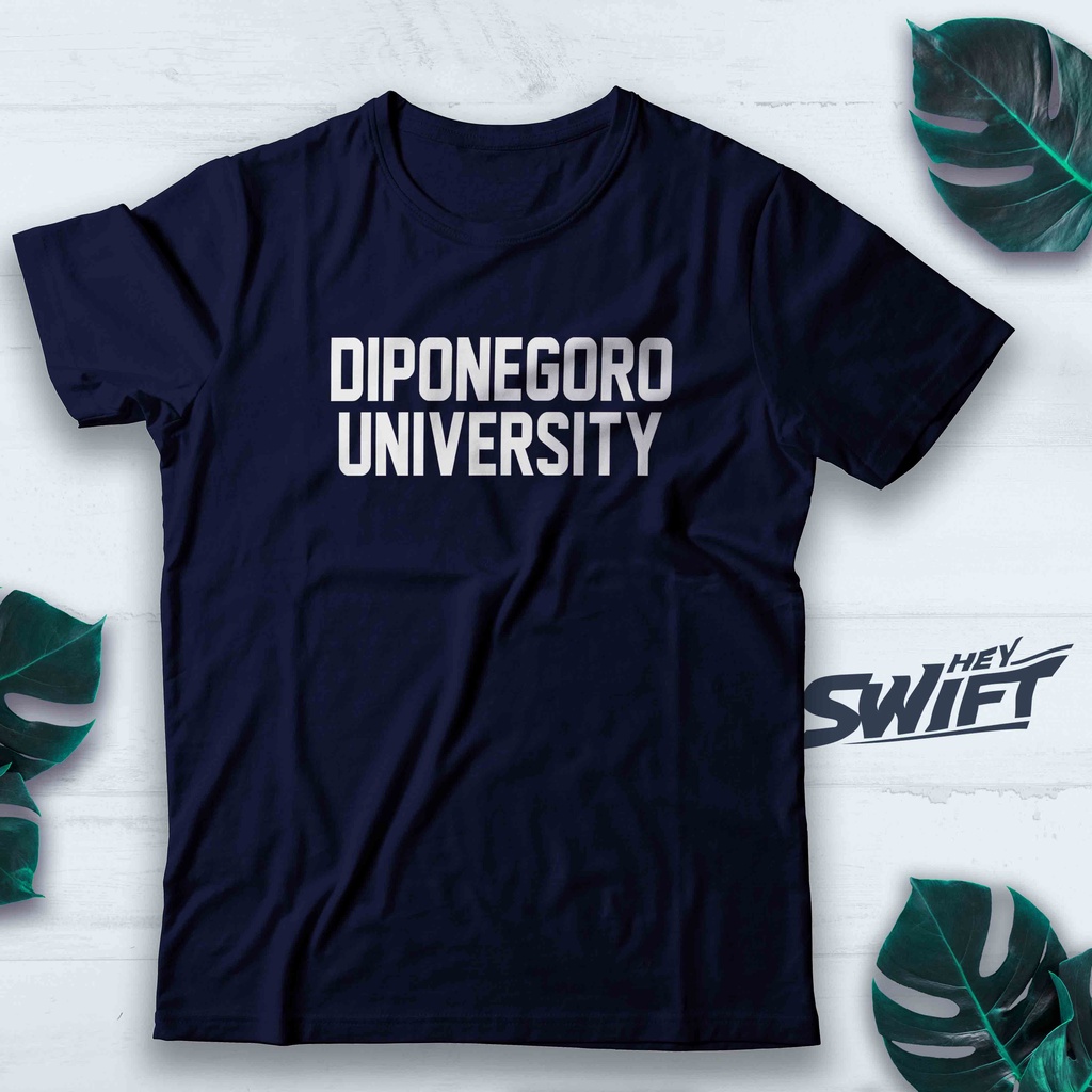 KAOS UNIVERSITAS DIPONEGORO UNIVERSITAS T-SHIRT BAJU DISTRO