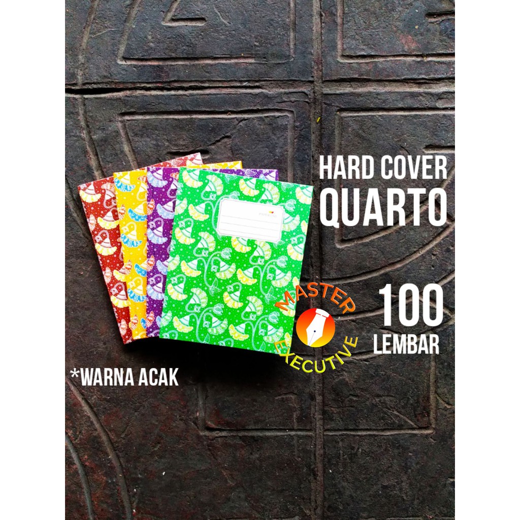 [Buah] Paperline Buku Quarto 100 Lembar Hard Cover / Akuntasi Pembukuan