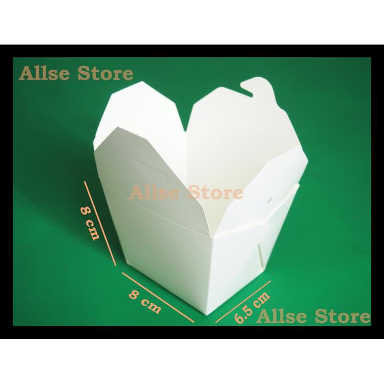 Food Pail Paper Rice Box Kotak Nasi Kertas Box Bento Terjamin