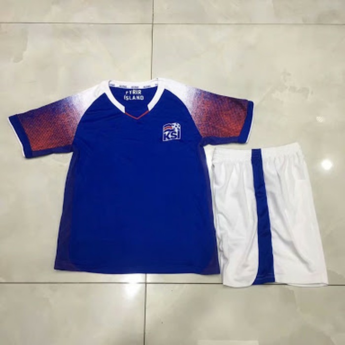 JERSEY BAJU BOLA ANAK ISLANDIA HOME / ANAK WORLD CUP 2018 GRADE ORI