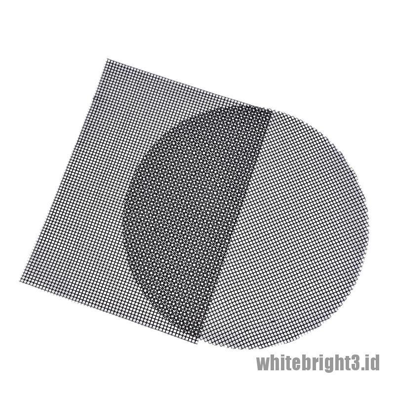 Matras Panggangan Bbq Model Anti-Lengket, Warna Hitam