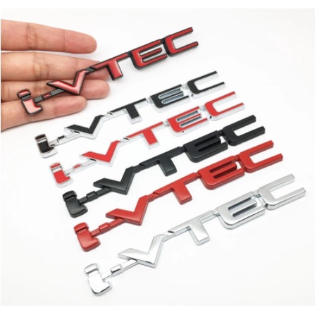 3D Metal VTEC Logo Emblem VTEC 016