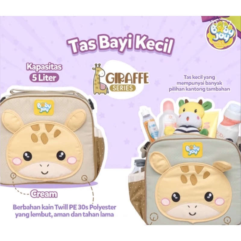 Babyjoy tas kecil bayi seri giraffe