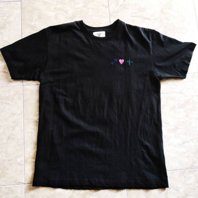 KAOS SEVENTEEN IDEAL CUT ORIGINAL TAG SEVENTEEN SIZE L MULUS