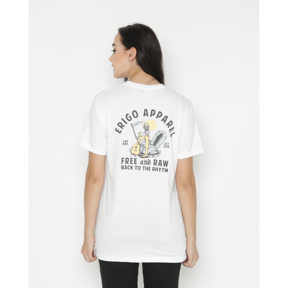 

Erigo T-Shirt Free And Raw White