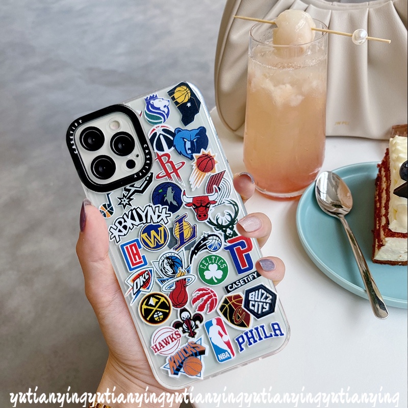 Soft Case Tpu Motif NBA Lakers Untuk IPhone 7 8 Plus 6 6s Plus 11 13 12 Pro Max XR X XS Max SE 2020