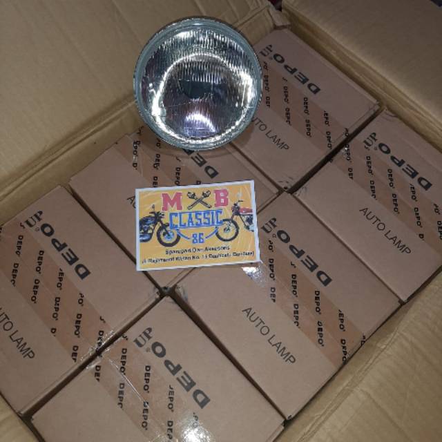 REFLECTOR LAMPU DEPO