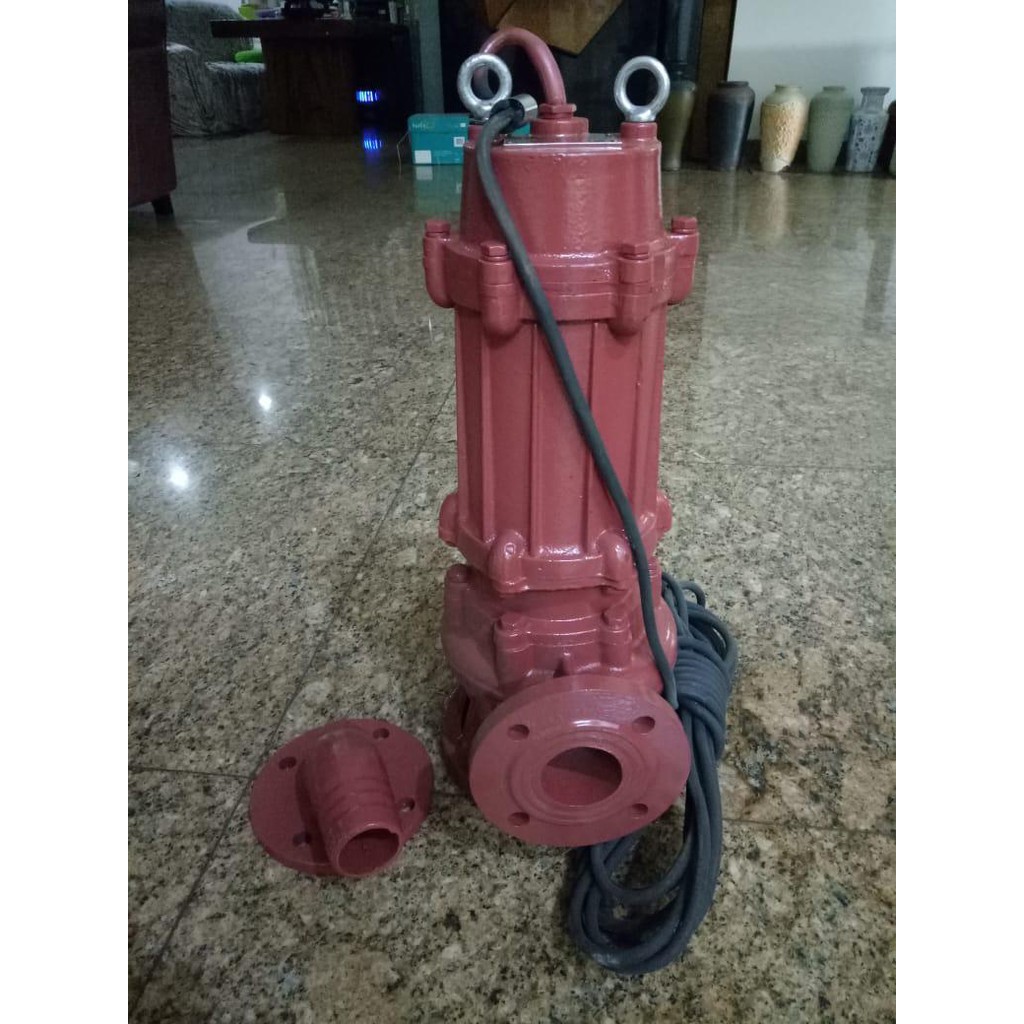 MAXPUMP 50WQ15-30-3 D Pompa celup air kotor Head 30Meter 380volt limbah submersible sewage pump 2inch 4hp 3phase