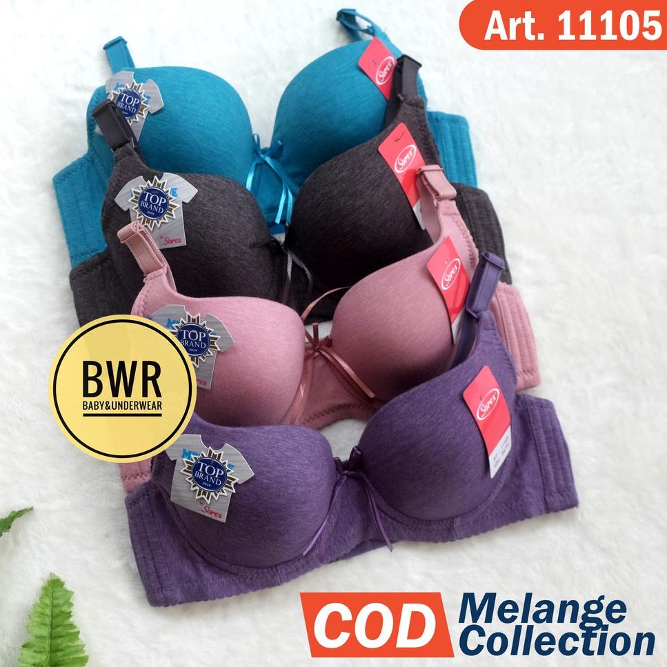 Rare Item?>cey-965 BH SOREX KAWAT 11105  [ VII A7 ] Bra Sorex Pakai Kawat & Busa Kancing 3