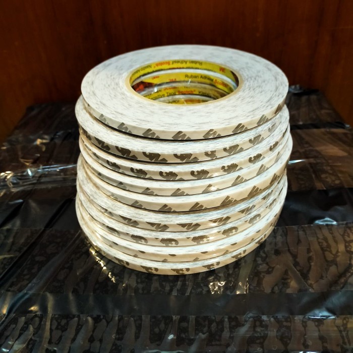 

Hemat 3M Double Tape 9075I Ukuran 6Mmx50.Mtr Double Tape Tisu/ Tanpa Spon Diskon