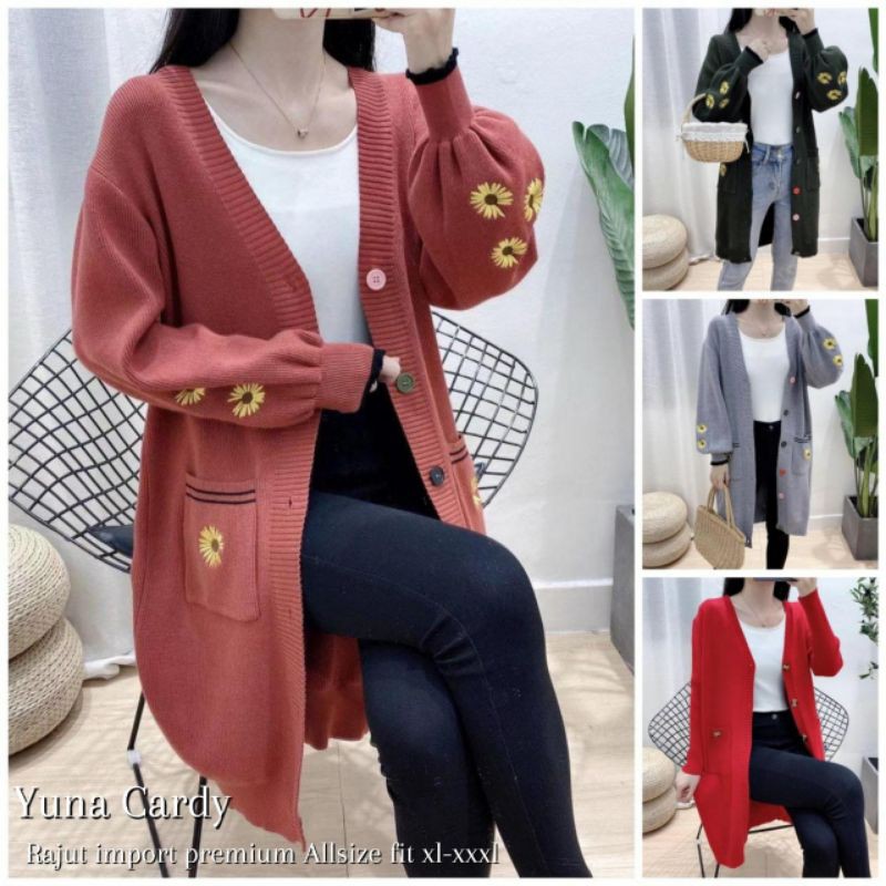 kardigan rajut import/outer rajut import/sweater rajut import