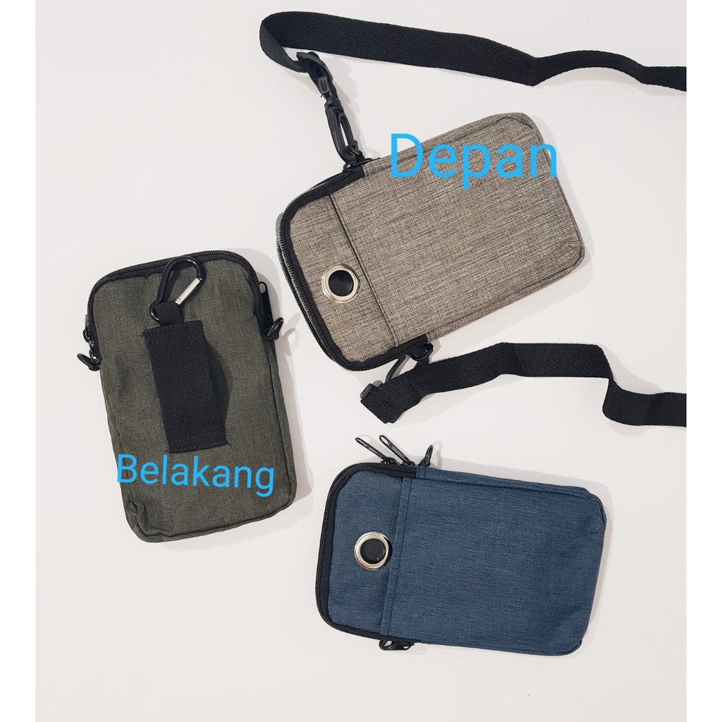 Tas Pinggang - Tas Selempang - Tas Hanphone Denim Versi 2 MB853