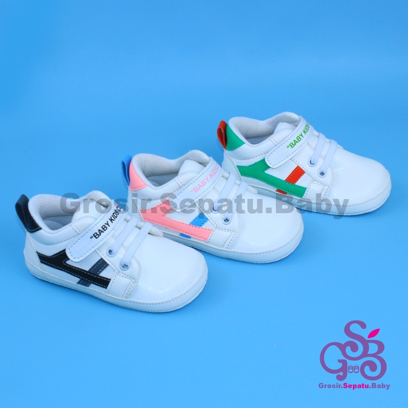 prewalker sepatu bayi laki laki perempuan umur 2 - 14 bulan model Sneakers Champions