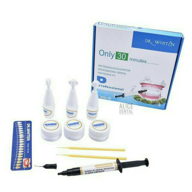 Dental bleaching gigi dr whiten teeth whitening bahan pemutih gigi gum gingiva barrier pelindung dokter whiten