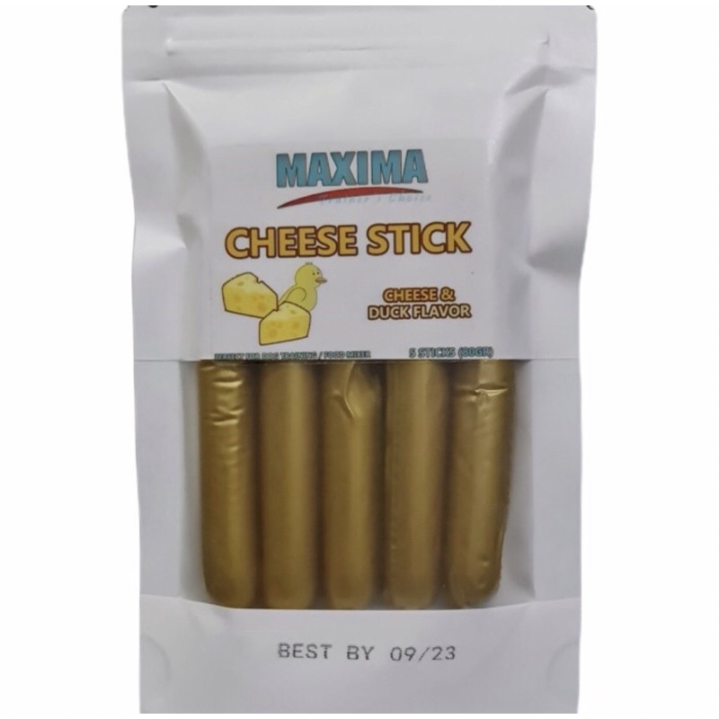 Snack anjing Sosis Cheese Sticks Maxima