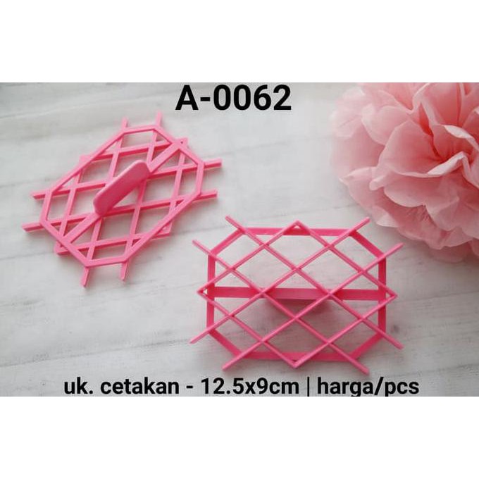 A-0062 Embosser Fondant Stamp Motif Fondant Cake Cupcake Cookie Mold