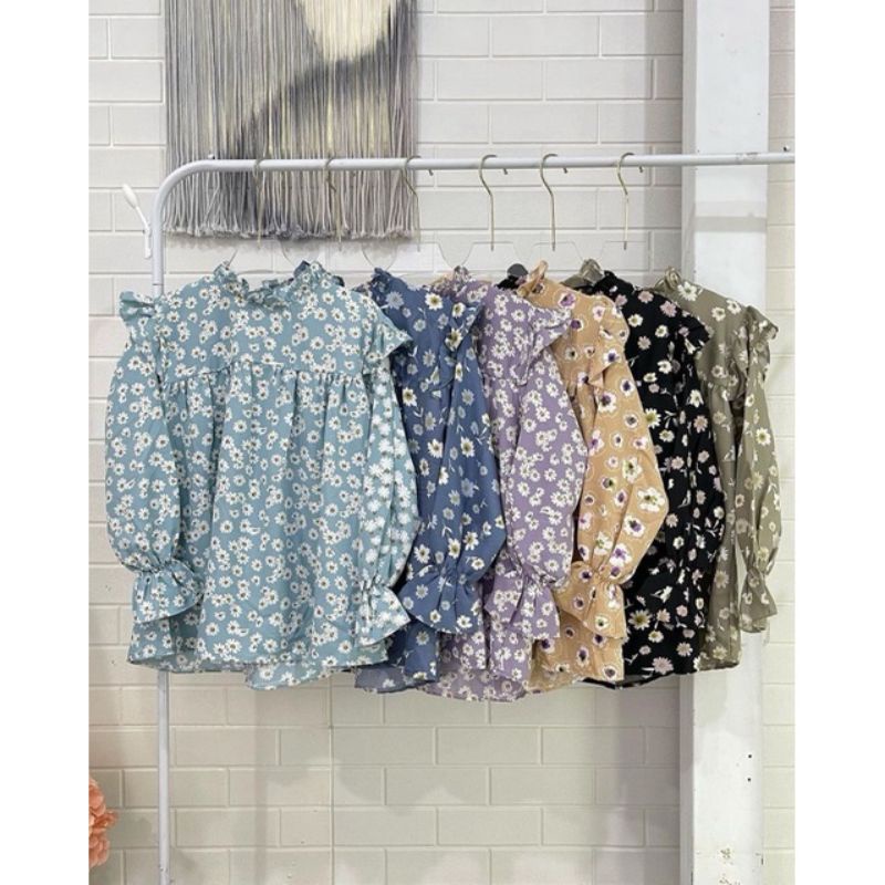 Daisy Blouse Korean Style By My Sorella