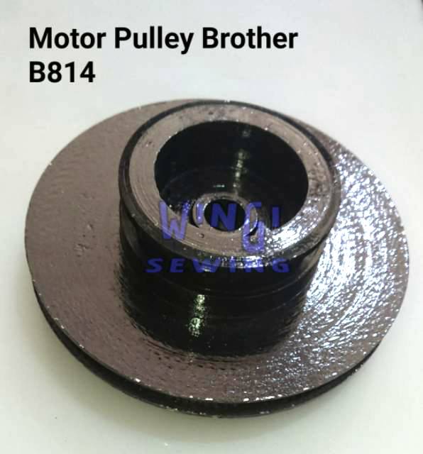 BROTHER B814 Pulley Poly Poli Dynamo Mesin Lubang Kancing