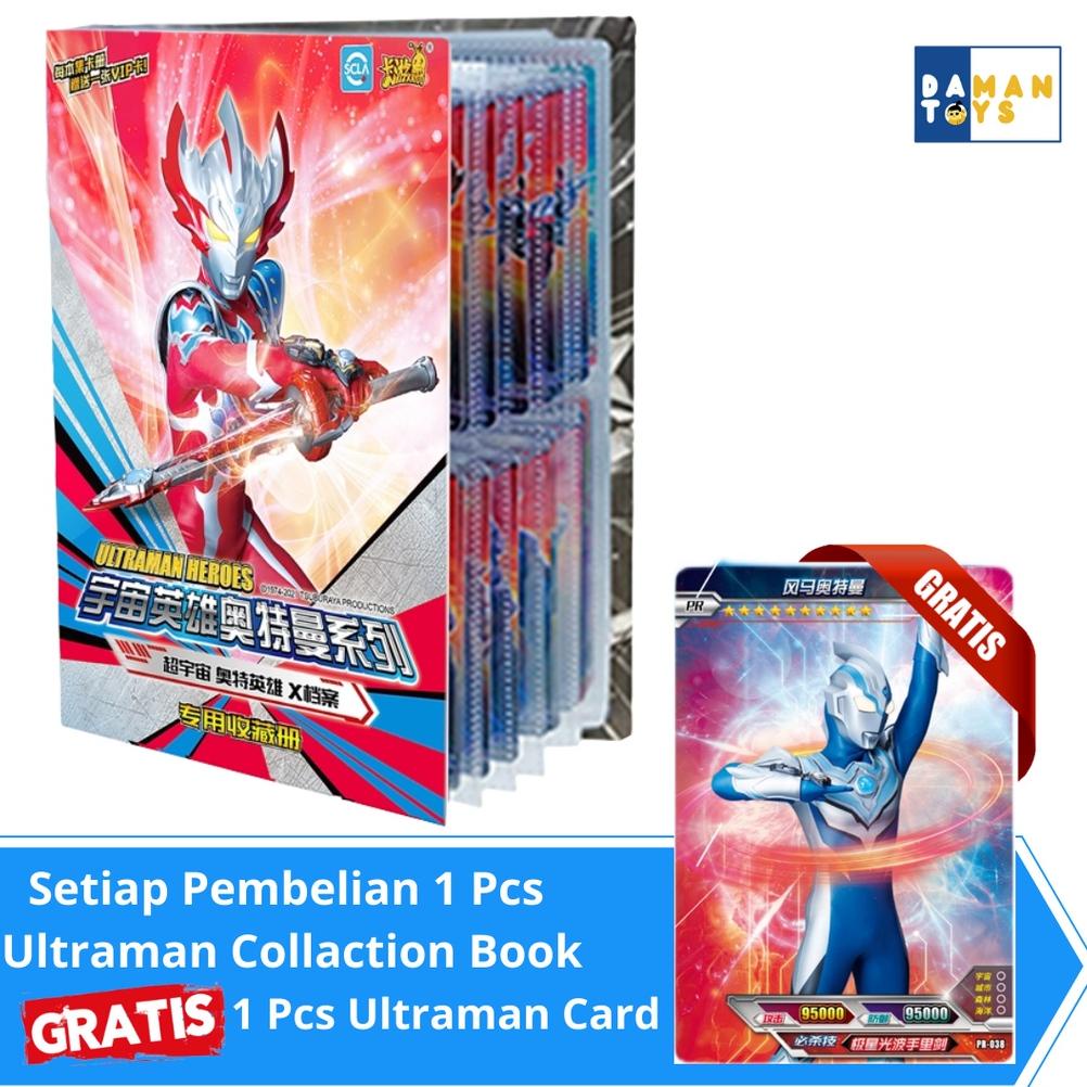 [TERLARIS] ALBUM KARTU ULTRAMAN ZERO/BUKU KOLESKSI MAINAN KARTU ULTRAMAN Z ORIGINAL TSUBURAYA BEST S