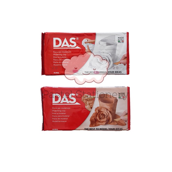 

Das Modeling Air Drying Clay 500gr Tanah Liat Putih Teracota Coklat 500 gr