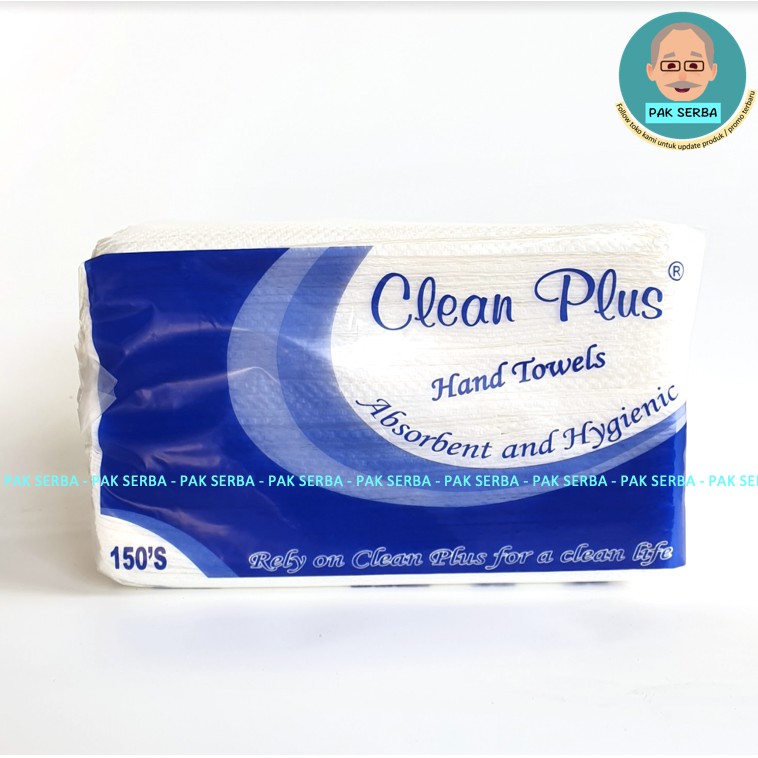 Clean Plus Hand Towel - Tissue tangan / Multifold Tisu