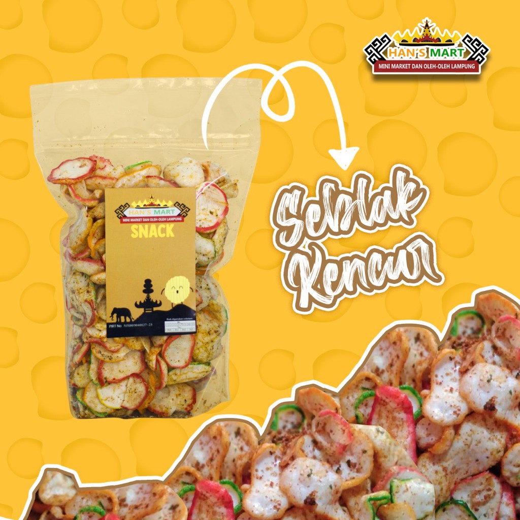 

Kerupuk Seblak Kencur 150GR / Keripik Seblak | Hans Mart