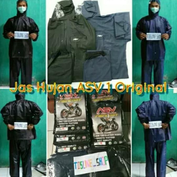 Jas hujan ASV karet/rubber versi 1 STOK TERBATAS